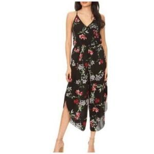 MOA USA BLACK & TED FLORAL JUMPSUIT SZ.S NWT